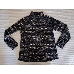 ZeroXposur Half Zip Fleece Pullover M Womens Patterned Jacket